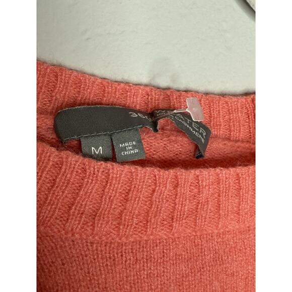 360 Cashmere Sweater Coral Pink Size Medium - Picture 4 of 6